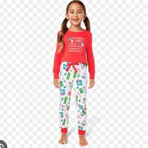 New In Bag American Girl Red and White Kids Pajamas